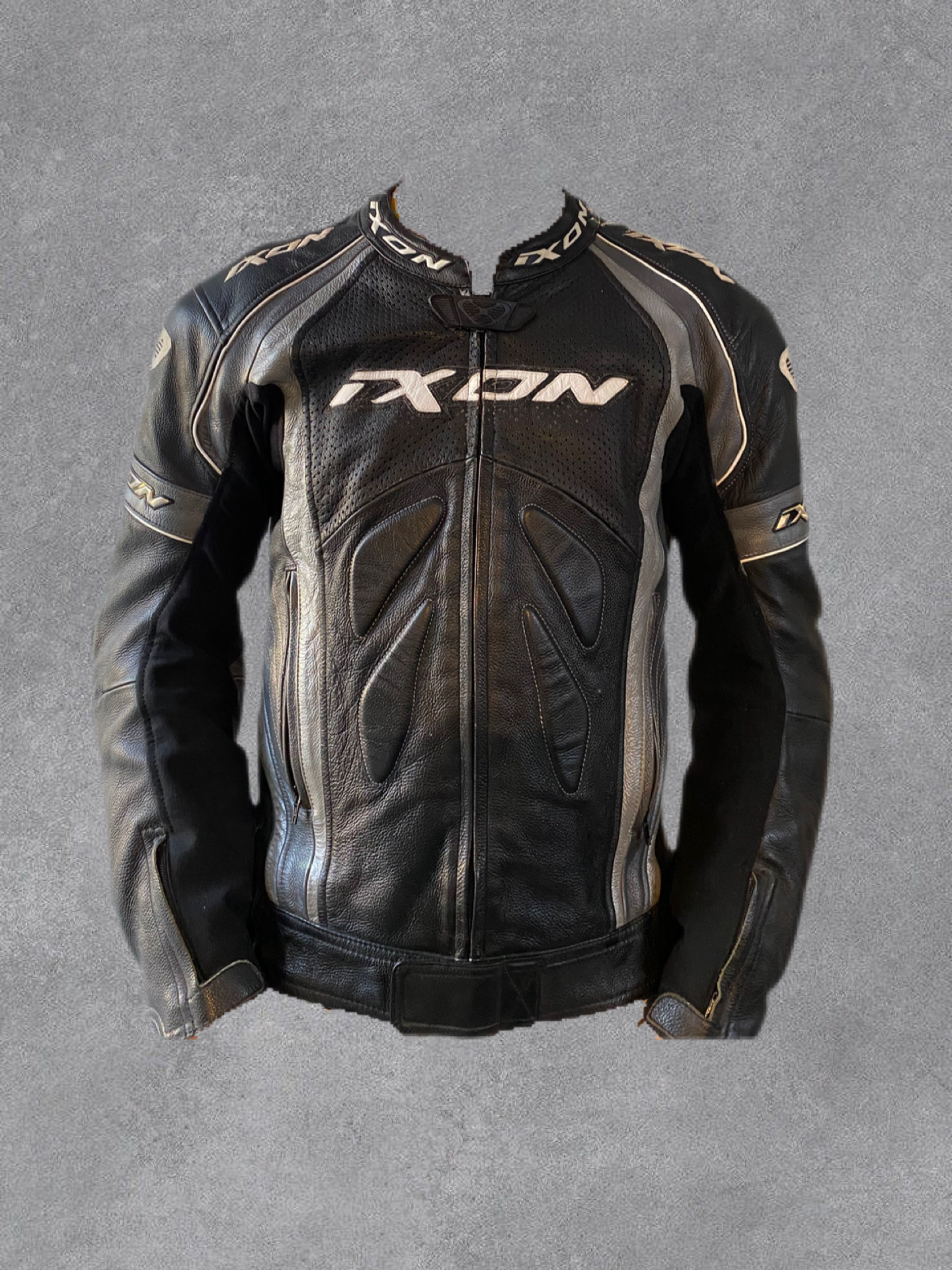 Blouson cuir moto IXON Famous