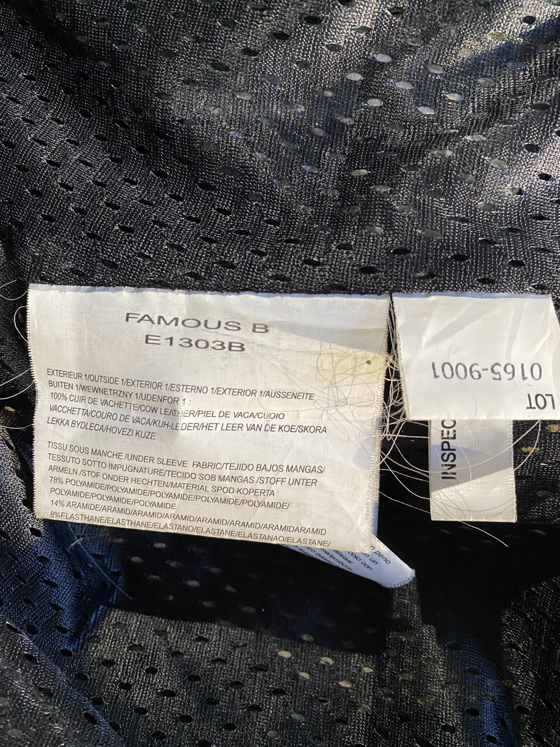 Blouson cuir moto IXON Famous – Image 9