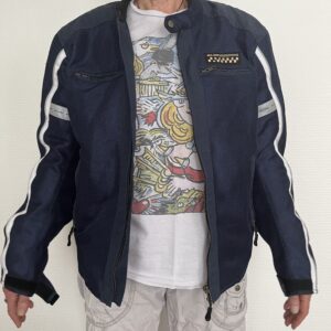 Blouson moto été - homme (XL)